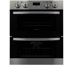 ZANUSSI  ZOE35511XK Electric Built-under Double Oven - Stainless Steel